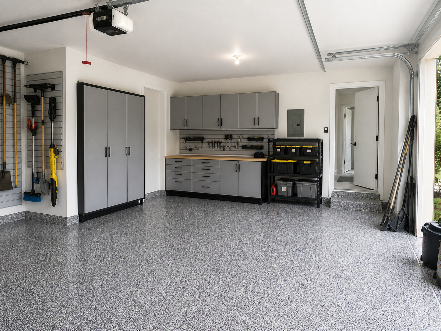 After garage transformation
